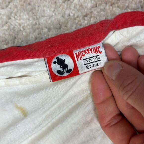 Vintage 90s Mickeys Reversible Bomber AOP Jacket Men's XL - Picture 5 of 14